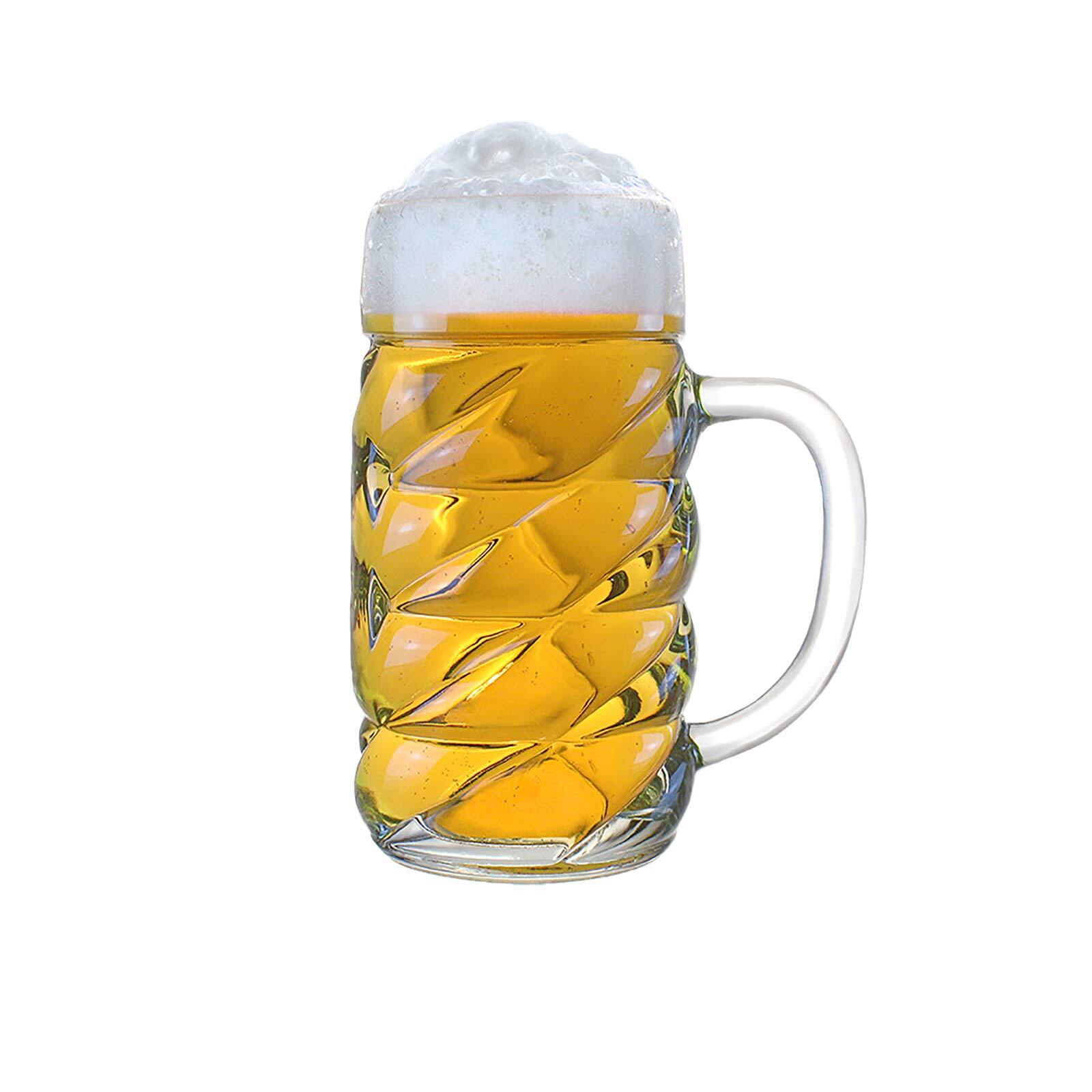 Stölzle Lausitz Bierkrüge Diamond 0,3 Liter 6er Set