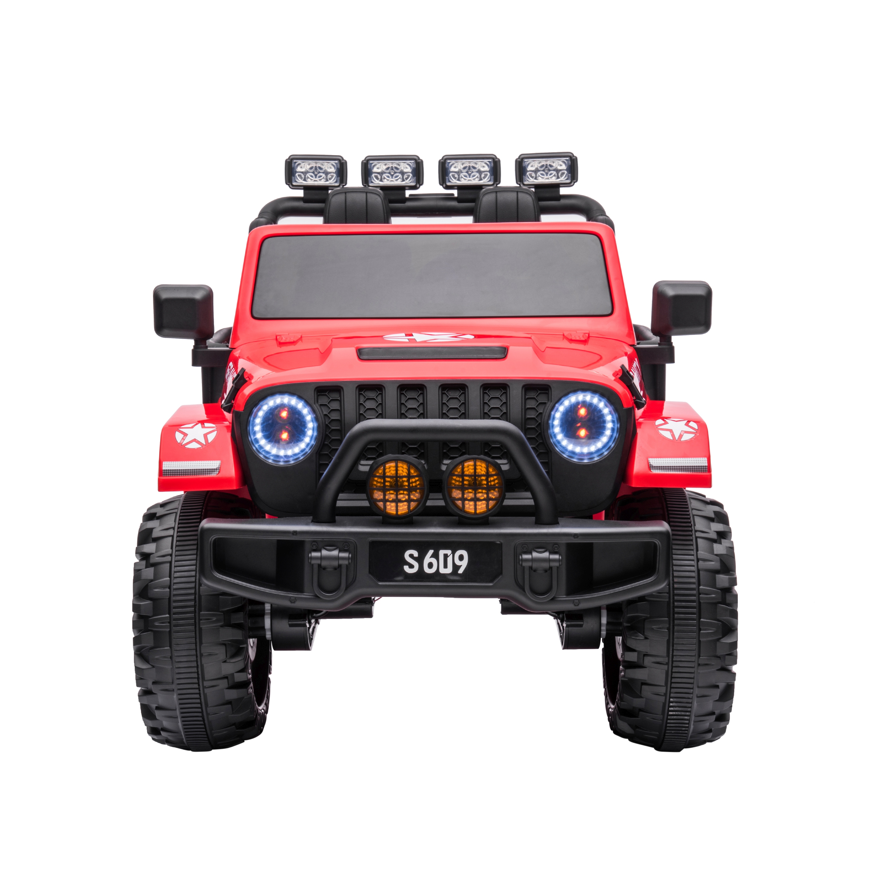 Elektroauto Kinder Off-Roader rot