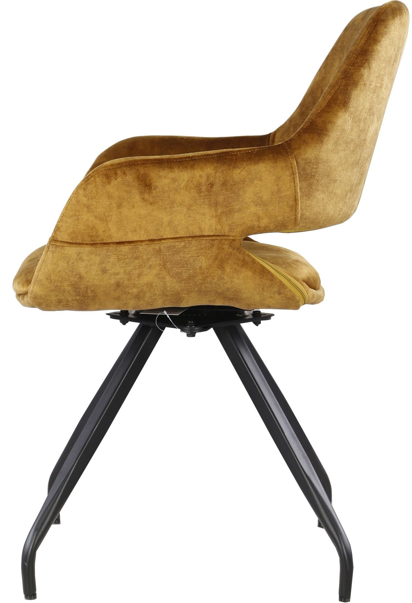 Eetkamerstoel Oker Velvet Capp B61 x D61 x H88 cm