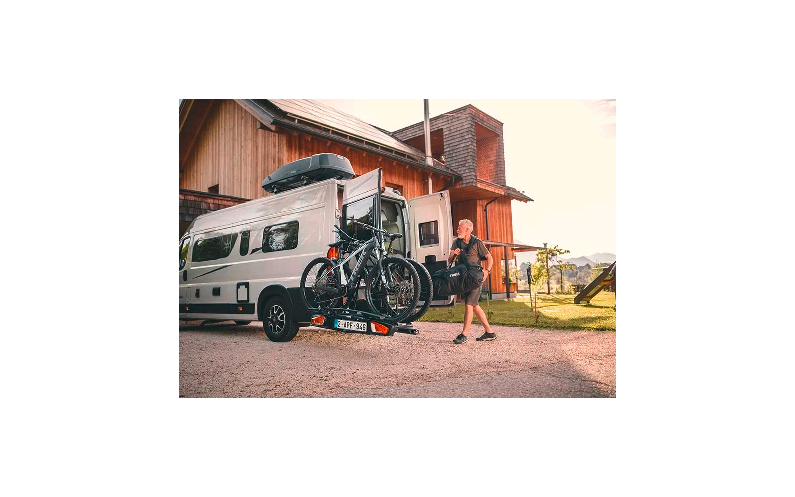 Thule VeloSwing E-Bike-Anhängelösung für Kleintransporter
