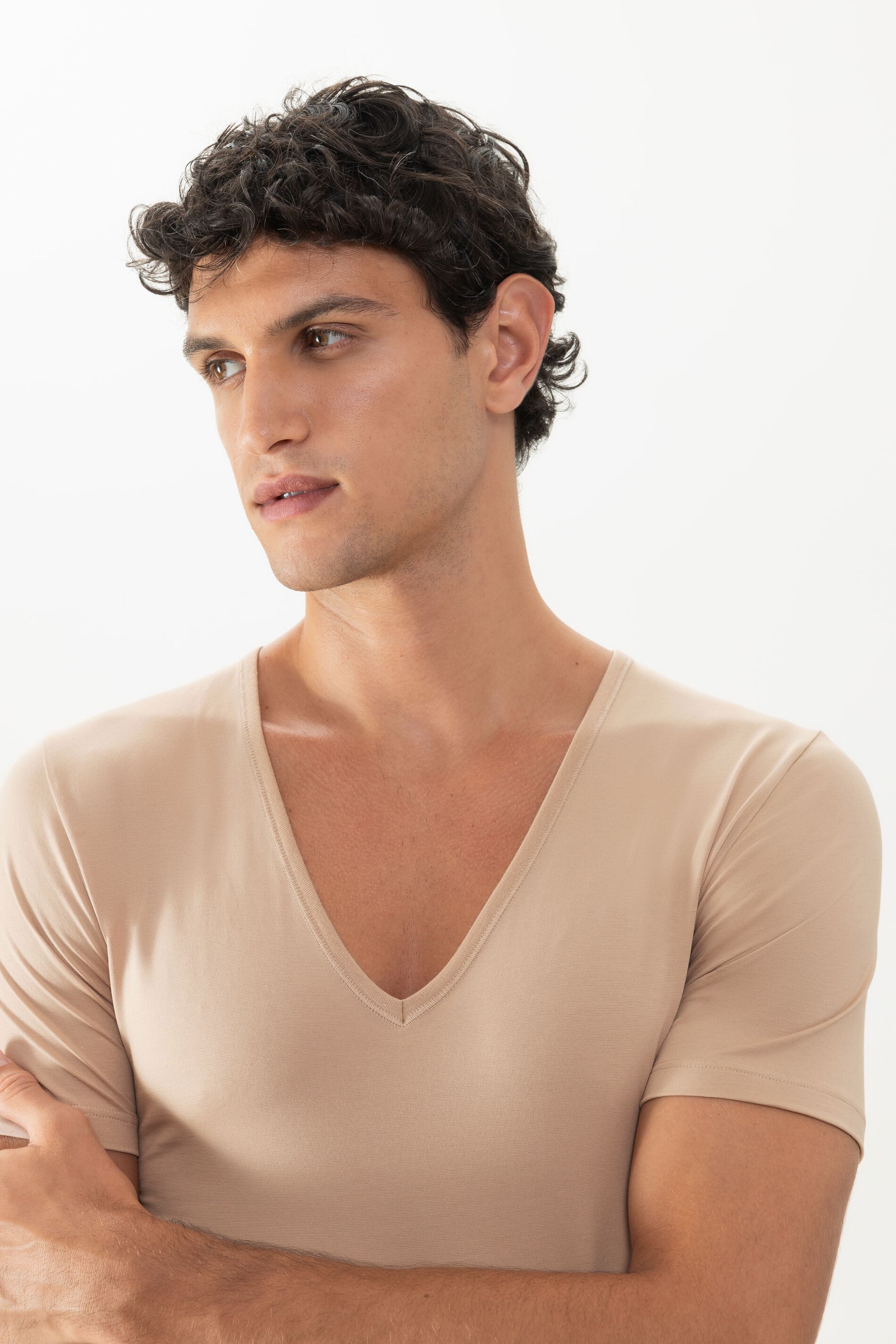 Das Drunterhemd - V-Neck | Slim fit<br>Serie Dry Cotton Functional
