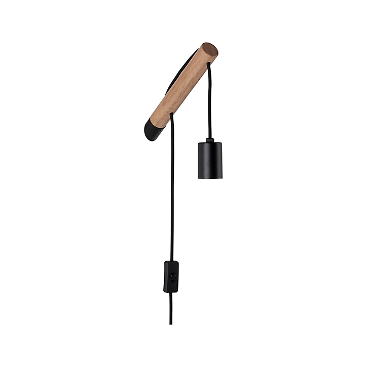 Applique murale Kian E27 IP20 40W Paulmann noir