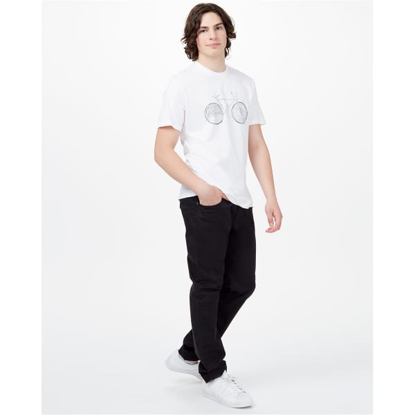 TENTREE M ELM COTTON CLASSIC T-SHIRT WHITE