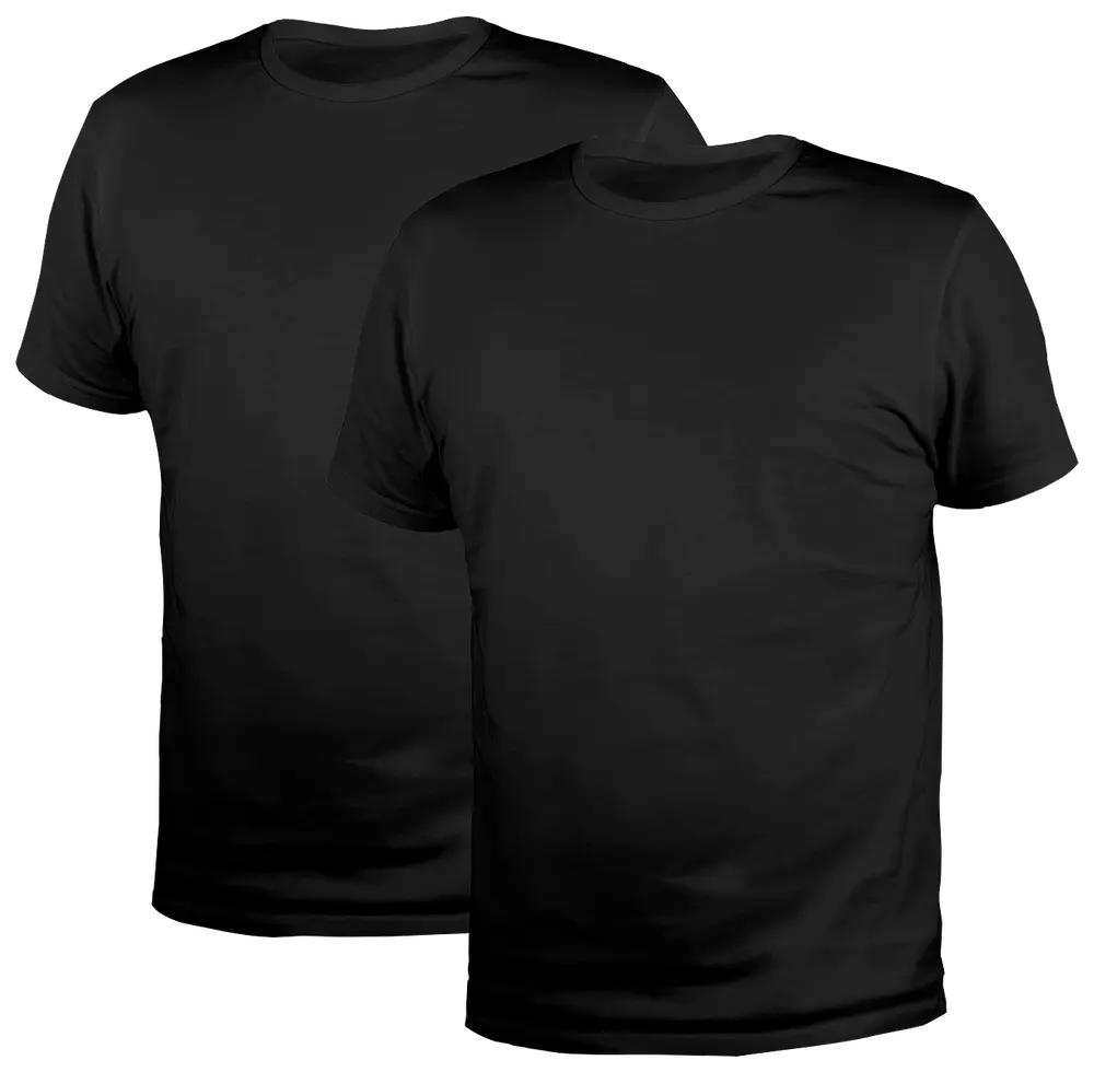 T-shirt 2-pak sort