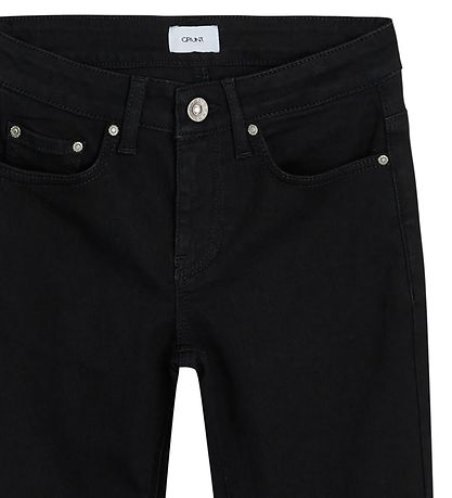 Grønt Jeans - Texas Low Flare - Sort