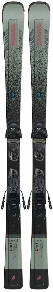 K2 Disruption SC Dame Ski + ER3 10 Bindinger - Carvingski Alpinski