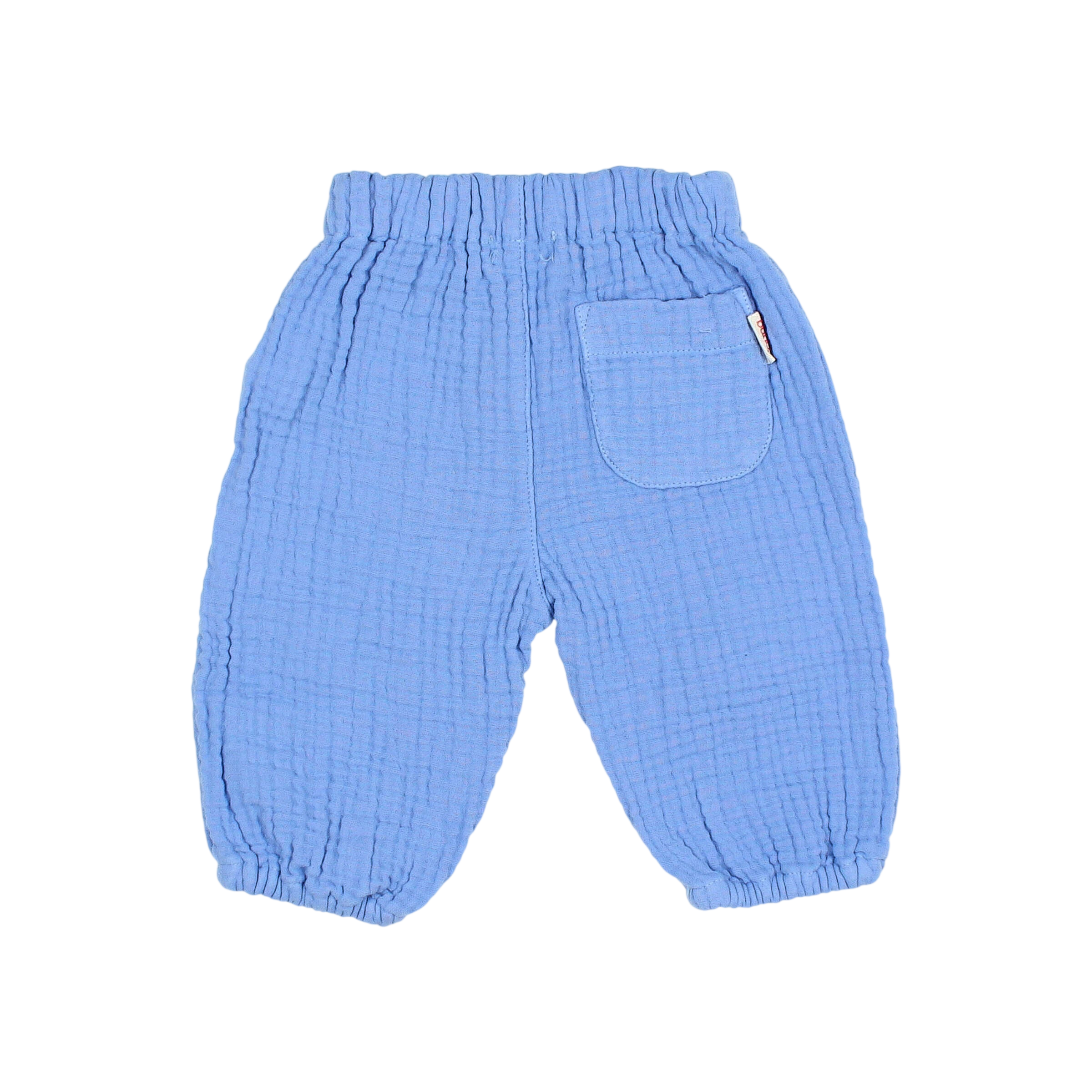 Baby Musselin Hose Ocean Blue