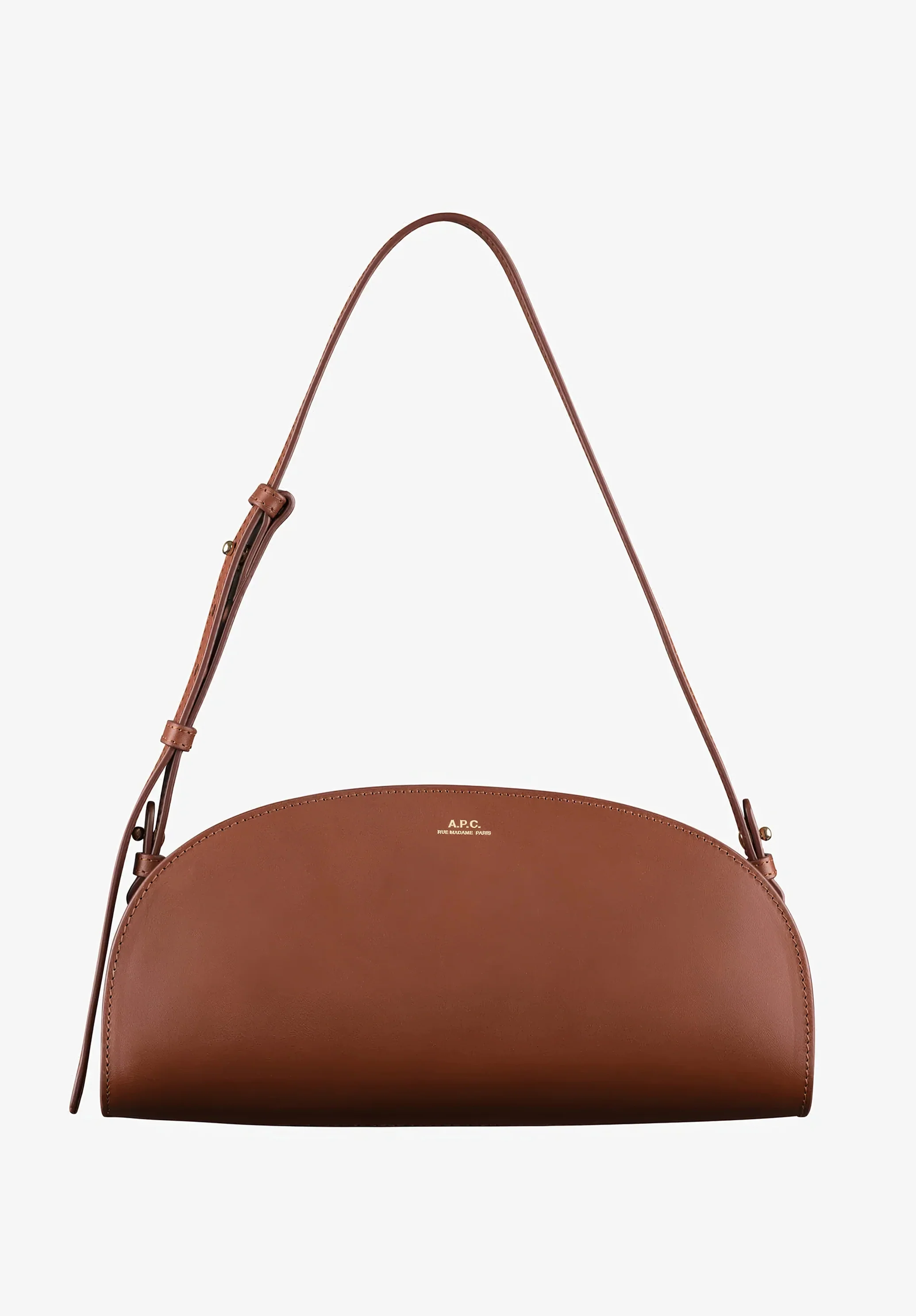 Sac Demi-Lune Shoulder - Noisette