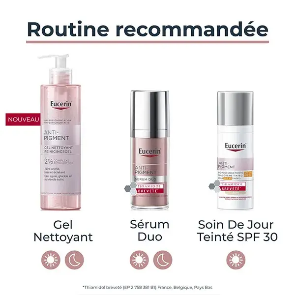 Creme de dia com cor e anti-pigmentação Eucerin Light FPS 30 50ml