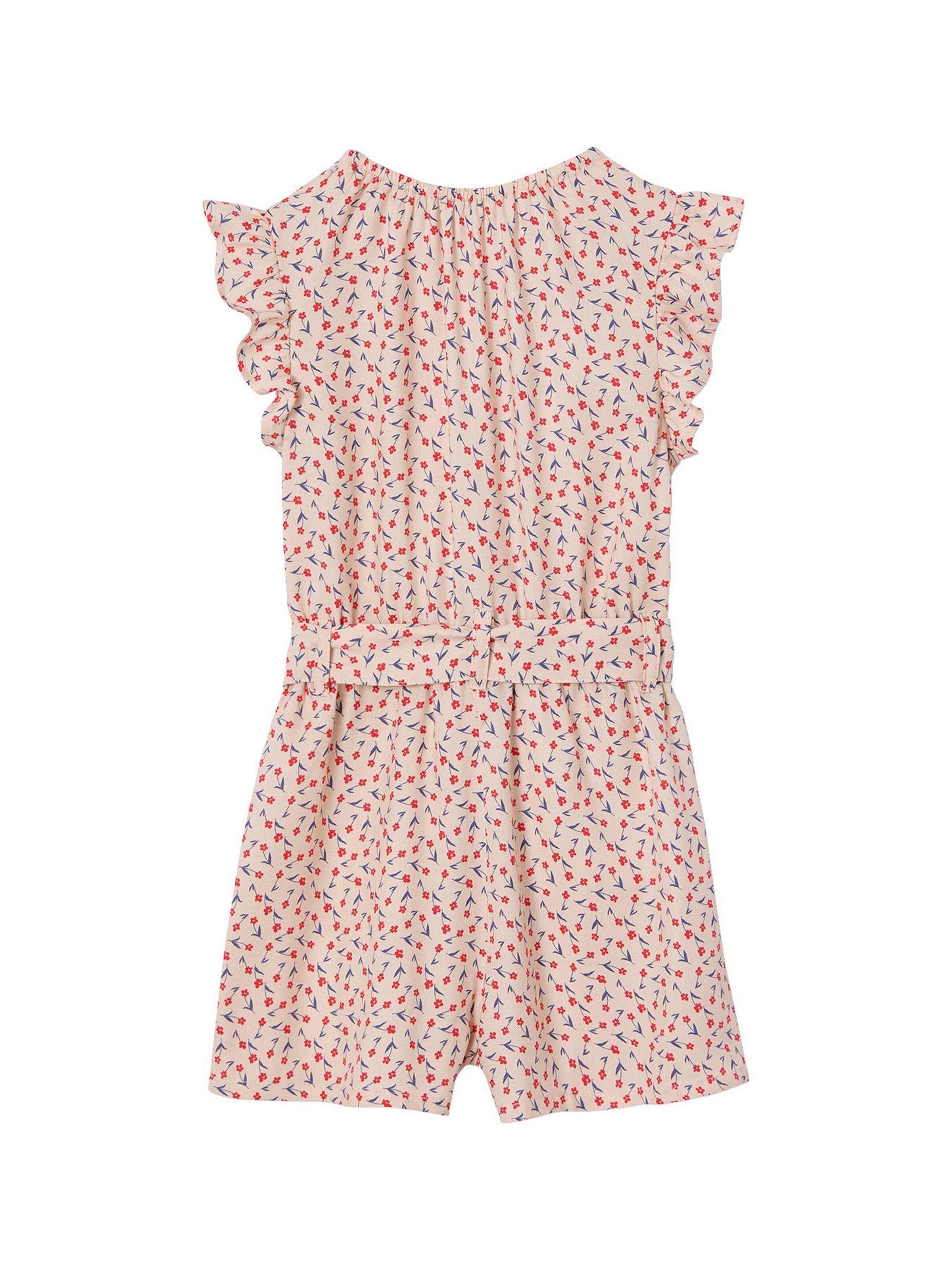 Vertbaudet Kurzer Mädchen Jumpsuit hellrosa