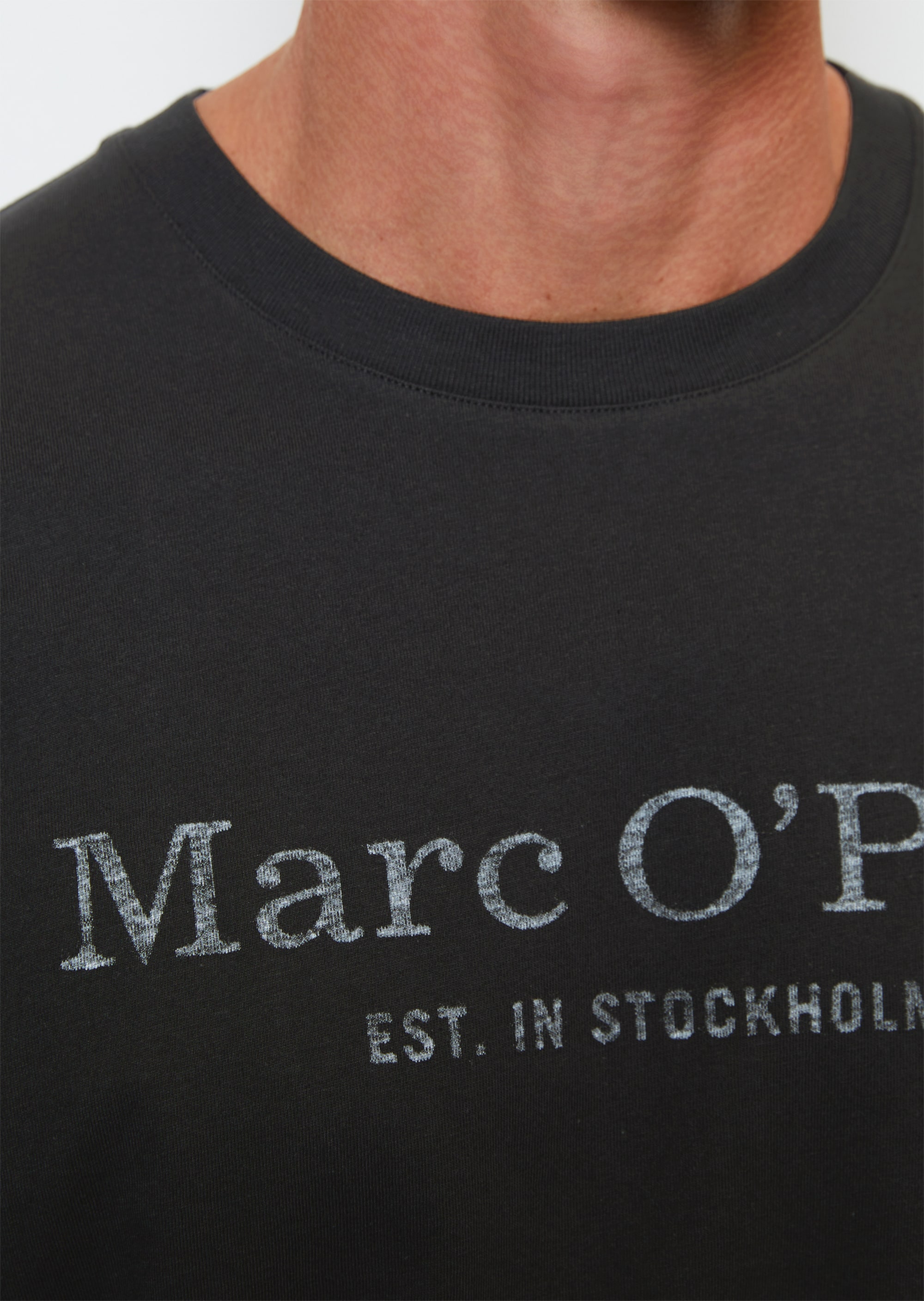 Logo-Longsleeve regular aus hochwertiger Bio-Baumwolle
