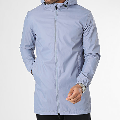 Coupe-Vent Long Bleu Ciel