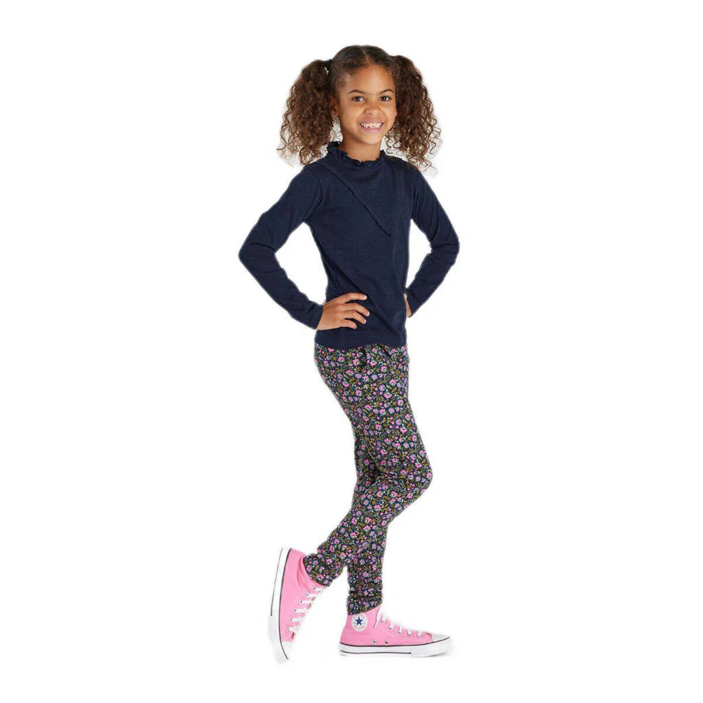 Chaos-and-Order legging met printopdruk zwart