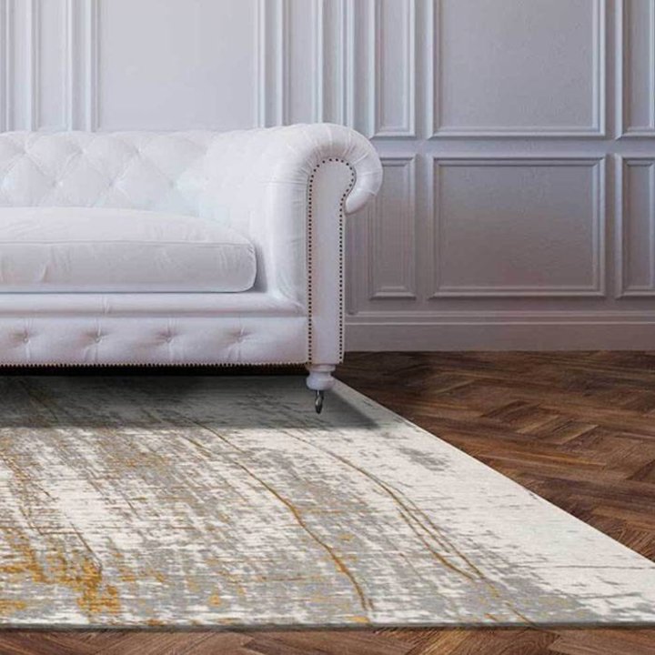 Vintage Vloerkleed Mad Men Columbus Gold 8419