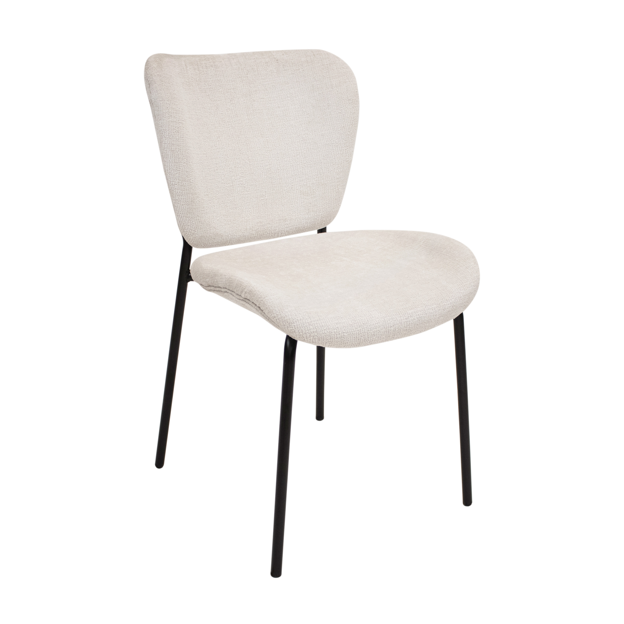 Kick Eetkamerstoel Ize - Creme