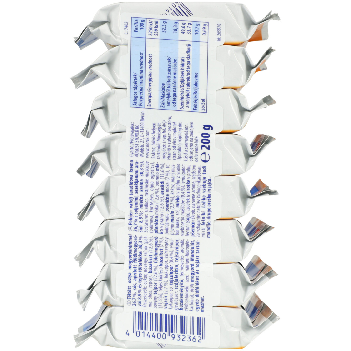 Knoppers Erdnuss 8x25g