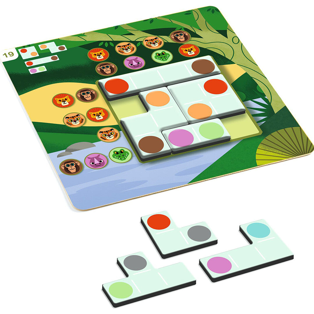 Djeco logicaspel sologic - wildanimo