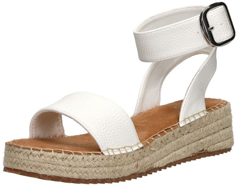 Sub55 Sandalen Plat wit