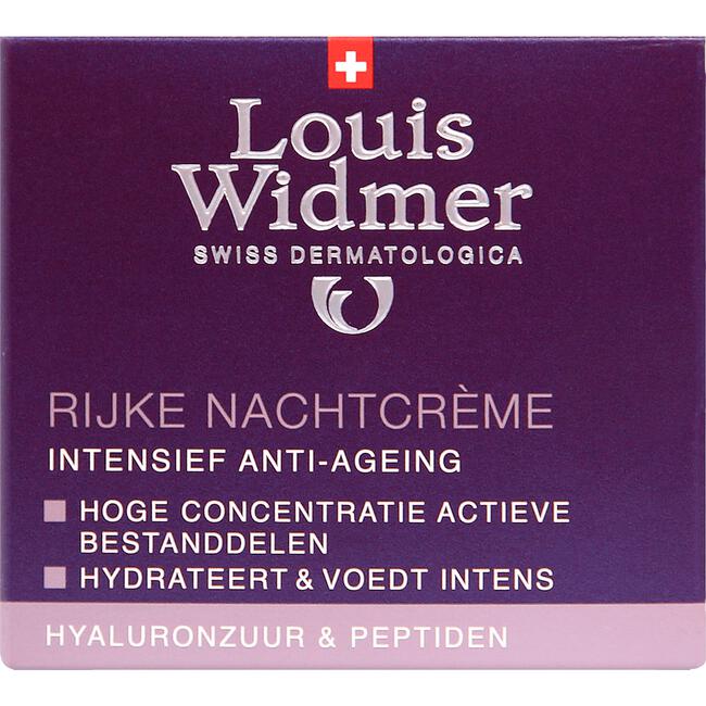 Louis Widmer Rijke Nachtcrème Licht Geparfumeerd 50 ML
