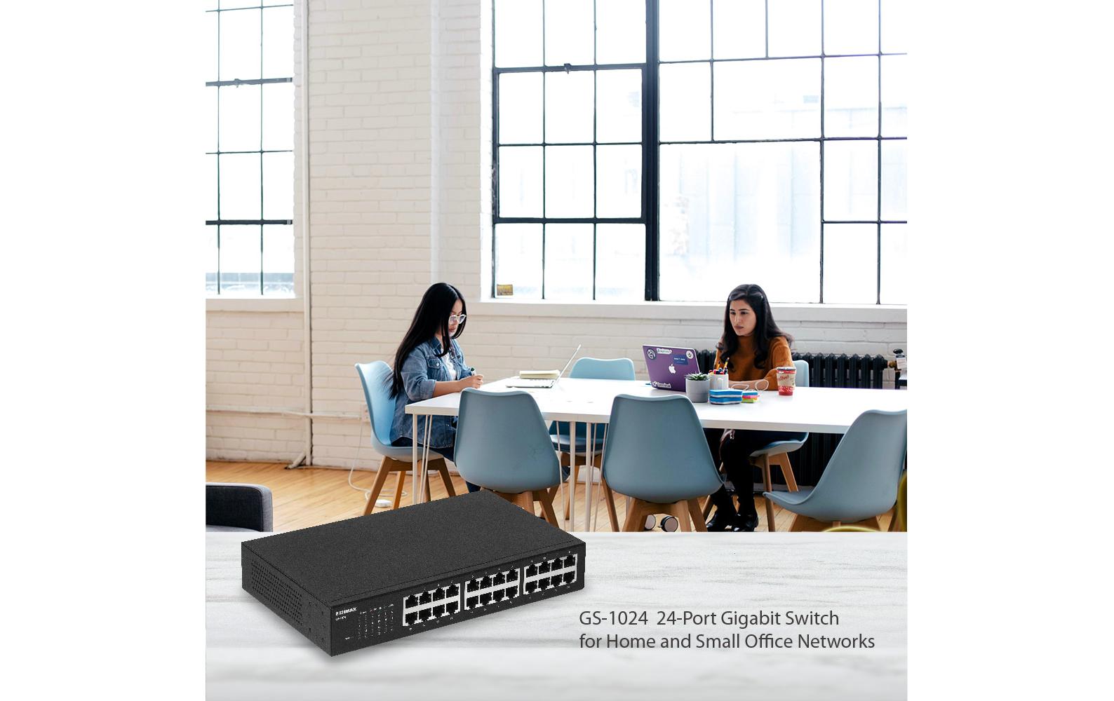 Switch GS-1024 24 Port<br>24-Port Gigabit Switch