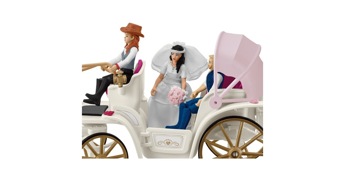 SchleichHorse Club - Trouwkoets speelgoedvoertuig  (42641)