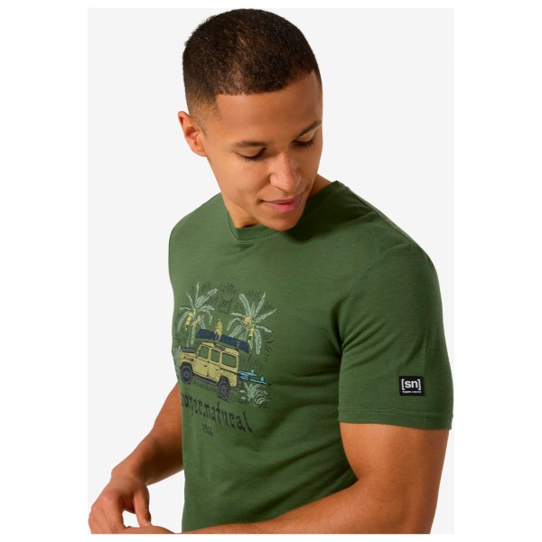 super.natural - Tropicar Tee - Haut en mérinos