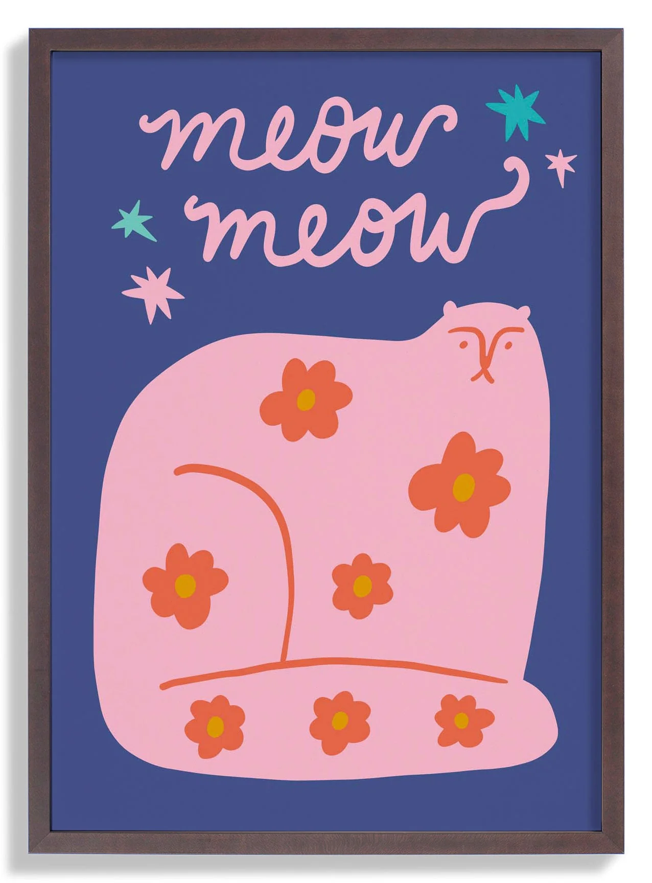 Miau Miau Rosa Katze