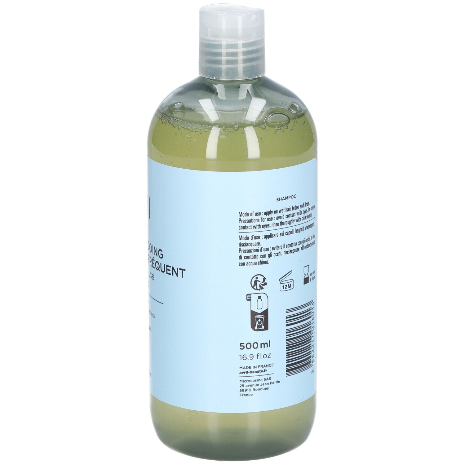Avril Shampoo für häufigen Gebrauch BIO-zertifiziert