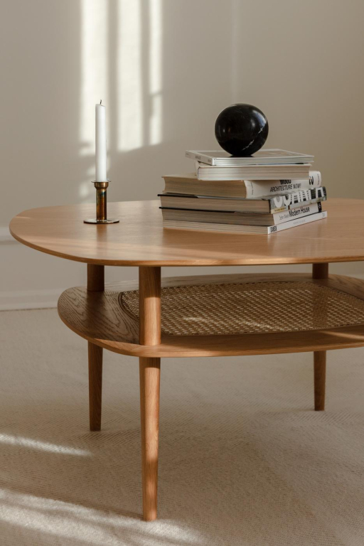Umage Together salontafel Smooth Square donker eiken