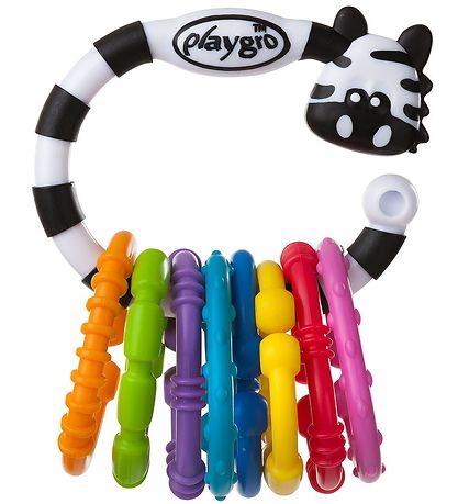 Playgro Oph?ngsringe - 9 stk - Zebra