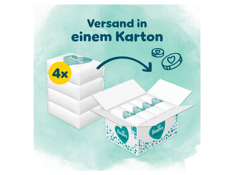Pampers Windeln Harmonie Junior Grösse 6 Monatsbox 13  kg, 144 Stück
