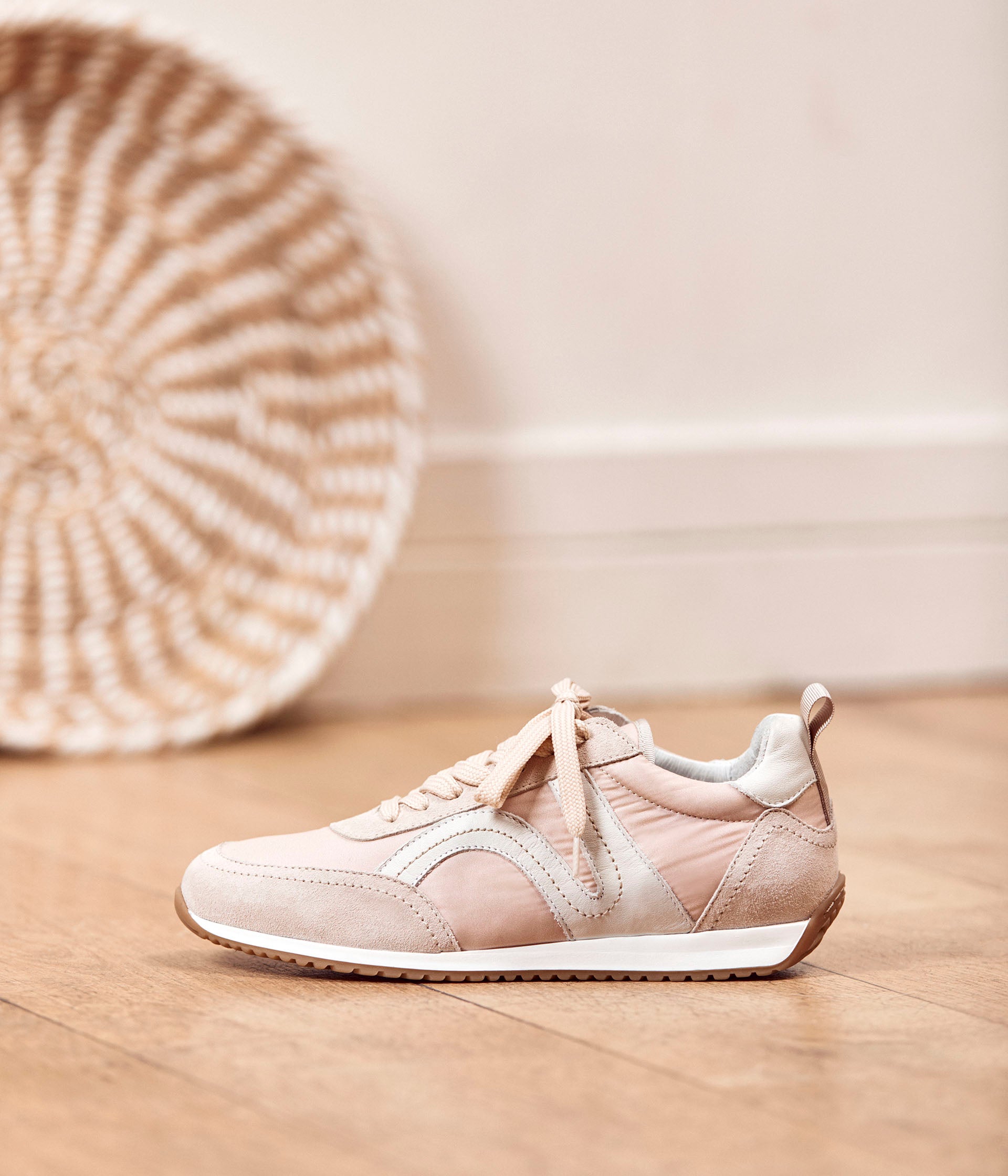 Baskets beiges Oliver