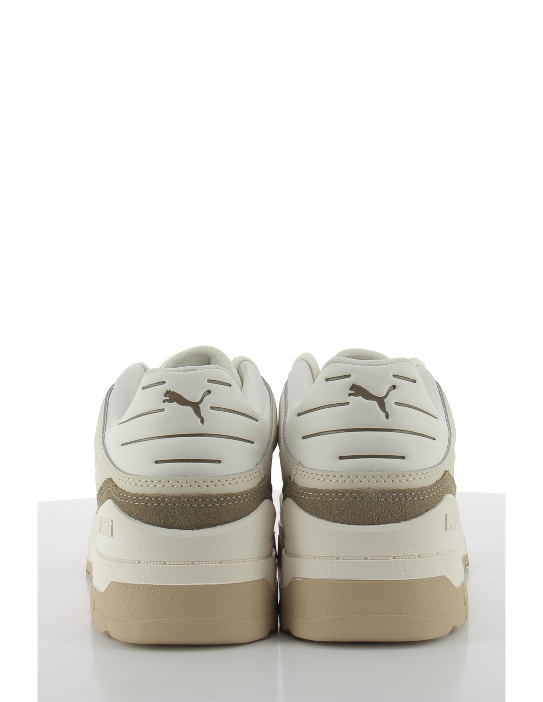 puma Sneakers Homme Slipstream Xtreme Nat Cuir Blanc/Marron