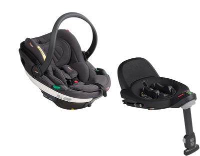 BeSafe Go Beyond Babybilstol inkl. Base, Dark Grey Mélange