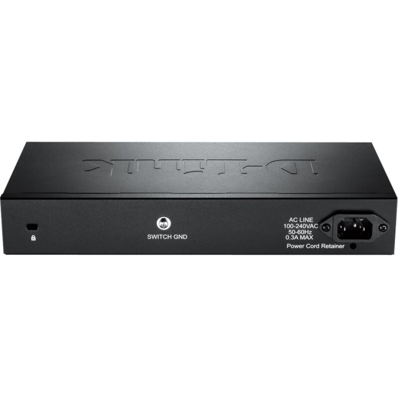 D-Link DGS-1210-10 commutateur réseau Géré L2 Gigabit Ethernet (10/100/1000) 1U Noir, Gris