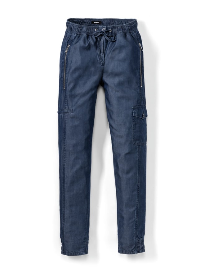 Lyocell -Cargohose