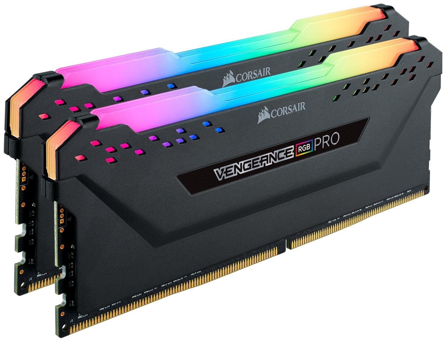 Corsair Vengeance RGB PRO - 2 x 8 Go - DDR4 3200 MHz CAS 16 - Noir