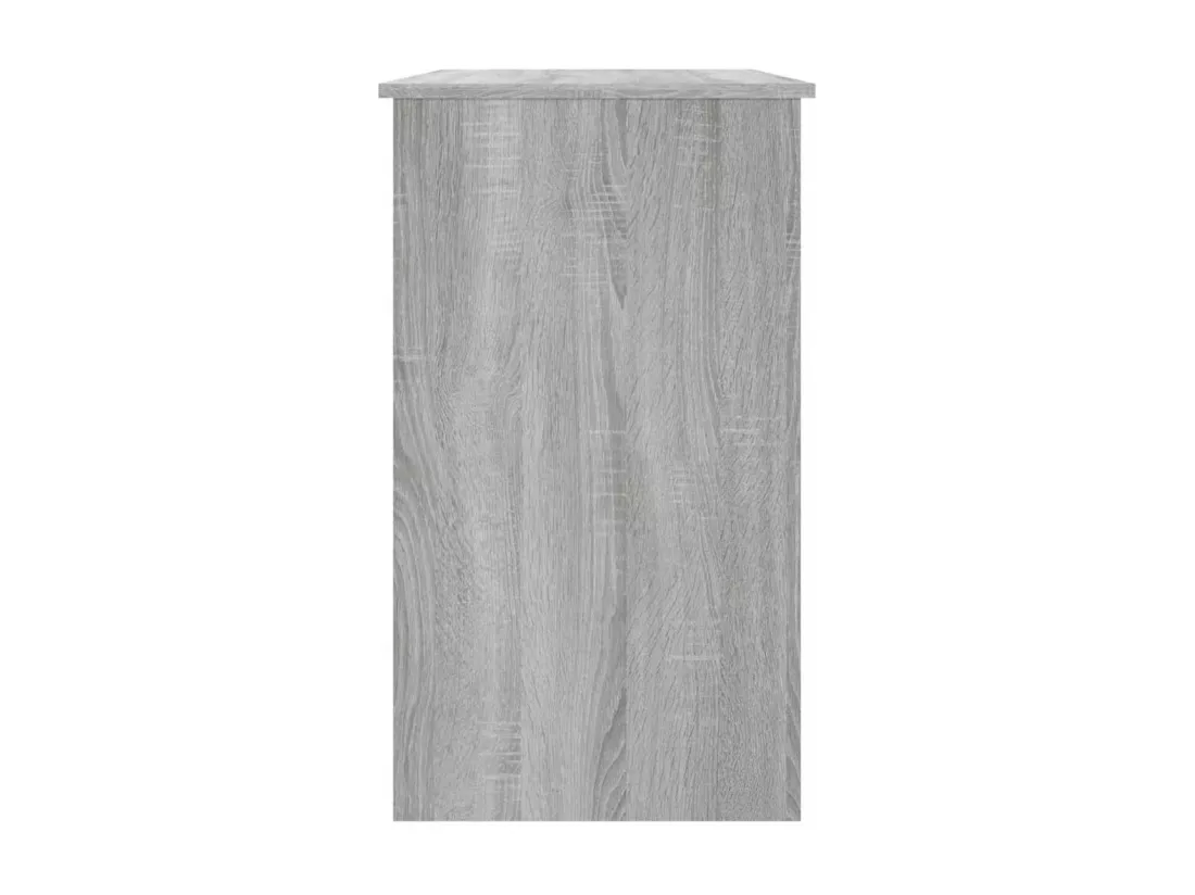 Bureau Sonoma gris 90x45x76 cm Bois d'ingénierie