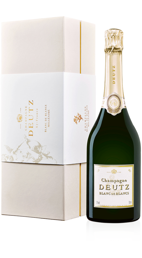 Champagne Deutz Blanc de Blancs Millésime 2018 avec coffret  Champagne-Champagne -Blanc de Blancs-