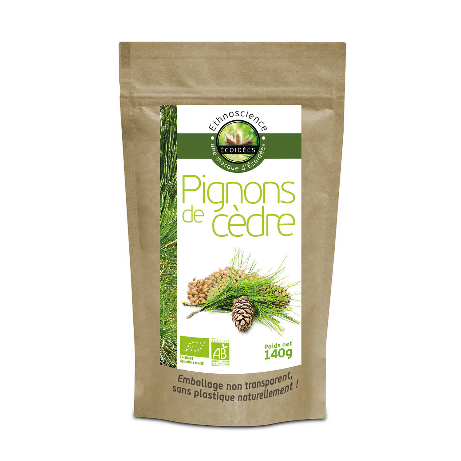 Pignons de cèdre de Sibérie bio - Ethnoscience