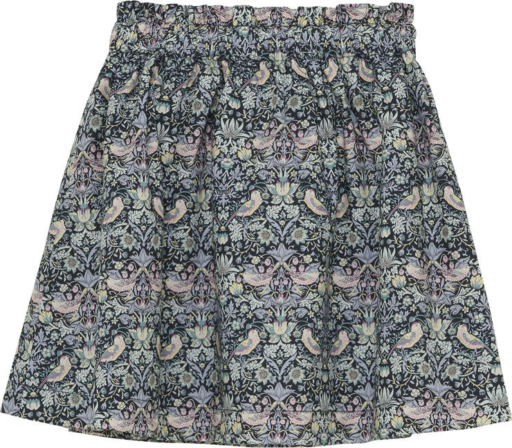 Huttelihut Skirt in Liberty Fabric Dark navy