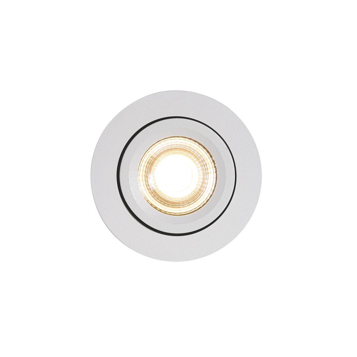 Set van 6 moderne inbouwspots wit 8,2cm incl. LED IP54 ultra slim - Pupil