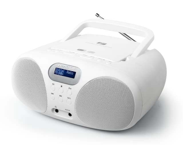 MD-208 DBW Radio Portable DAB+ FM CD White