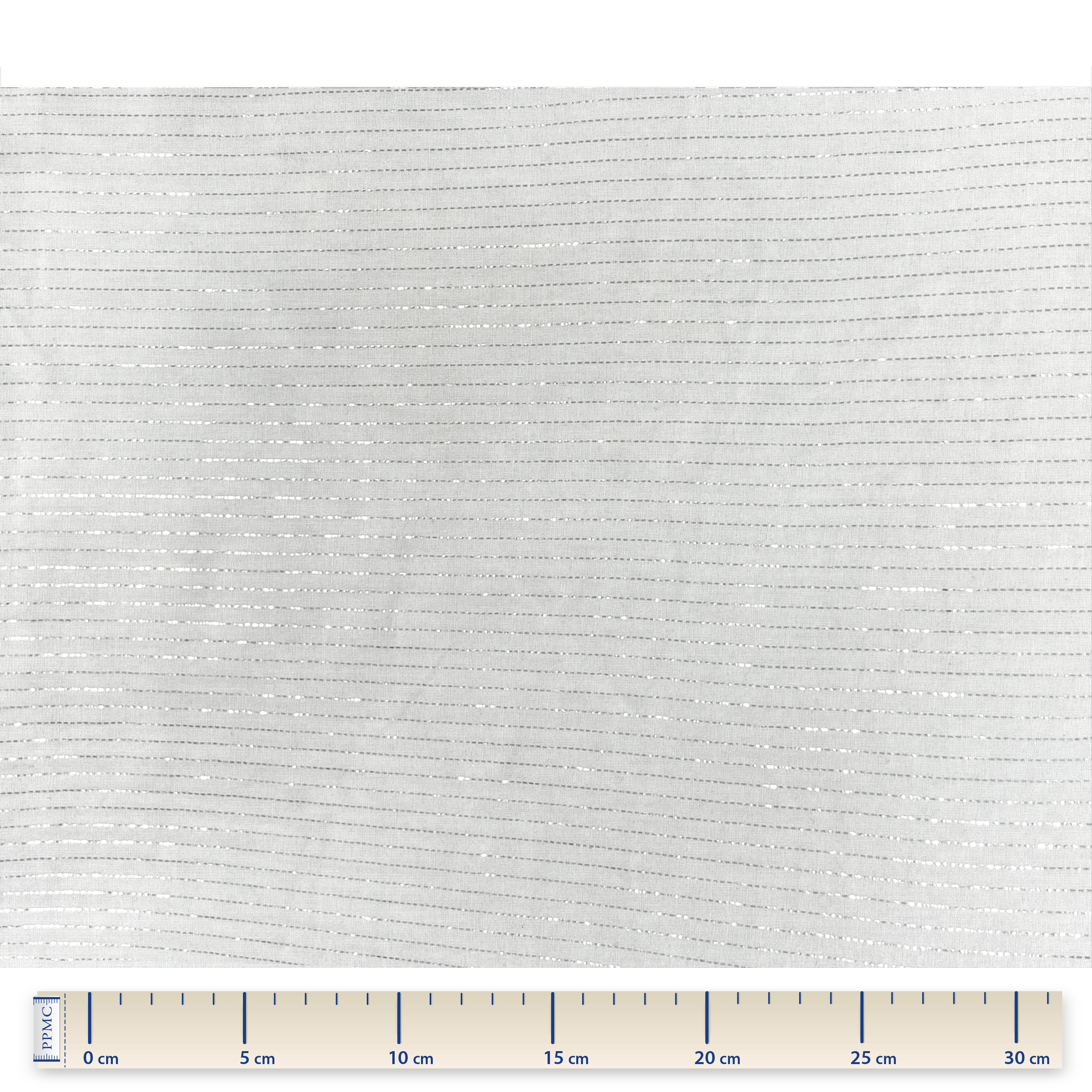 Tissu Coton Au Mètre Gaze Lurex Blanc