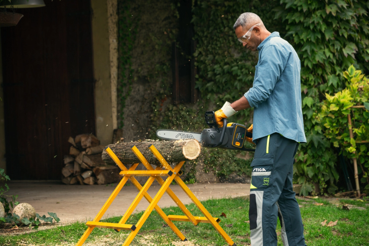 Stiga CS 700e Accu kettingzaag body - 35cm - 20m/sec