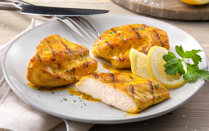 Hähnchen-Medaillons Thai Lemon mit 8% Flüssigwürzung (11375) | online bestellen!