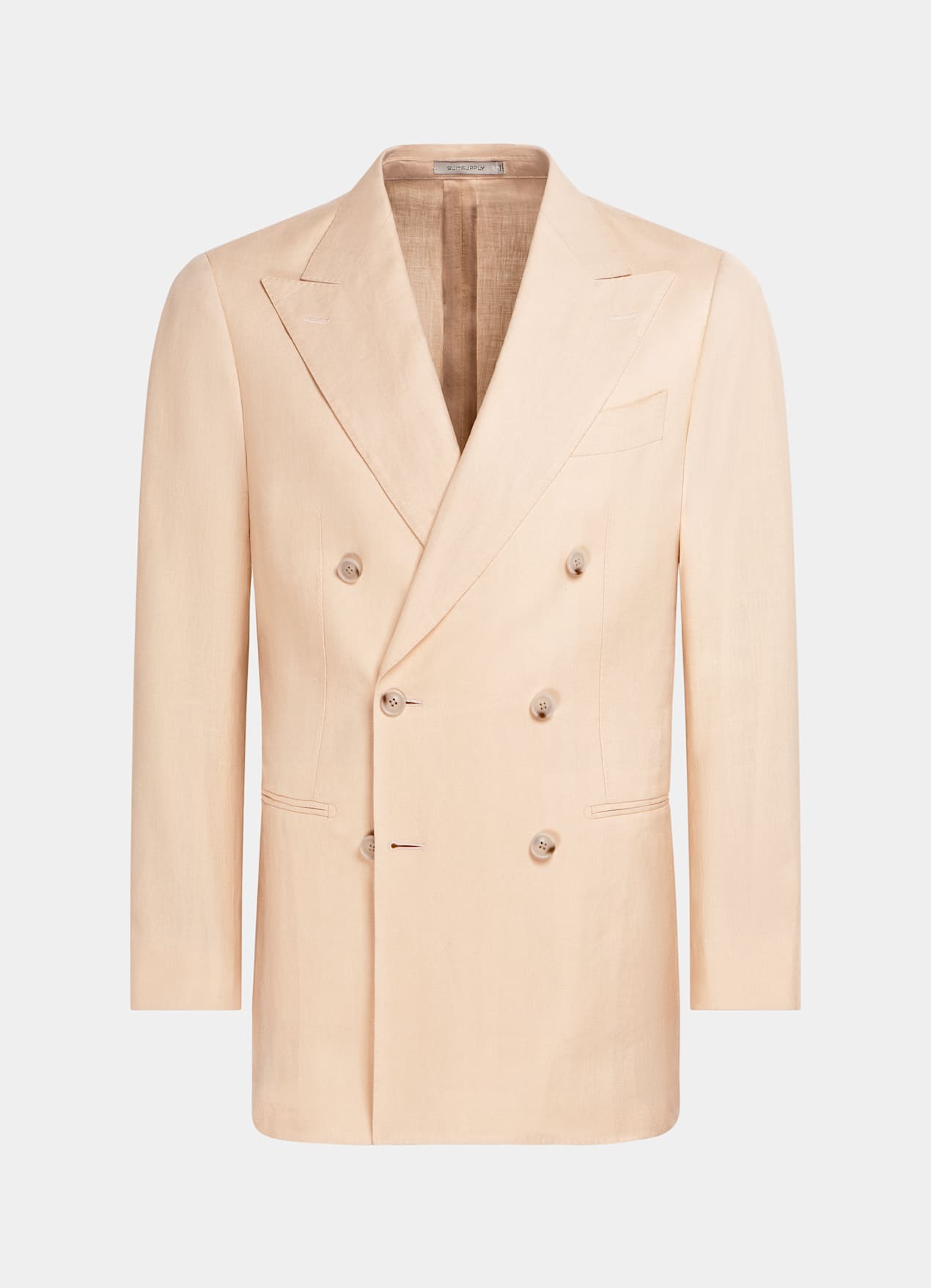 Costume Havana coupe Tailored rose clair