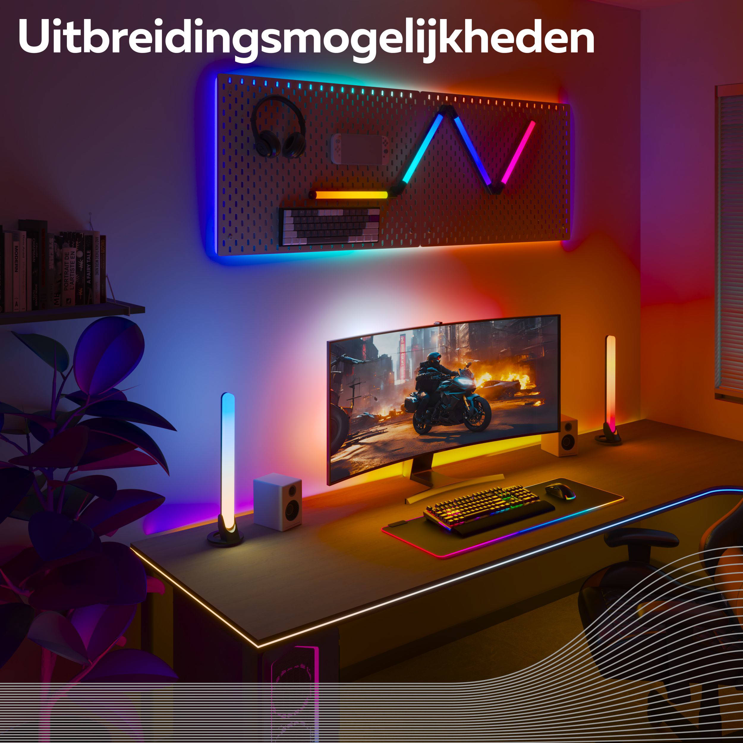 Calex Calex Gaming Neon Flex LED Strip - Razer Chroma Compatibel