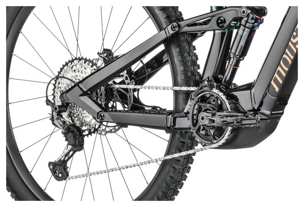 VTT Électrique Tout-Suspendu Moustache Samedi 29 Trail 9 Smart System Shimano SLX / XT 12V 750 Wh 29'' Noir / Vert 2023