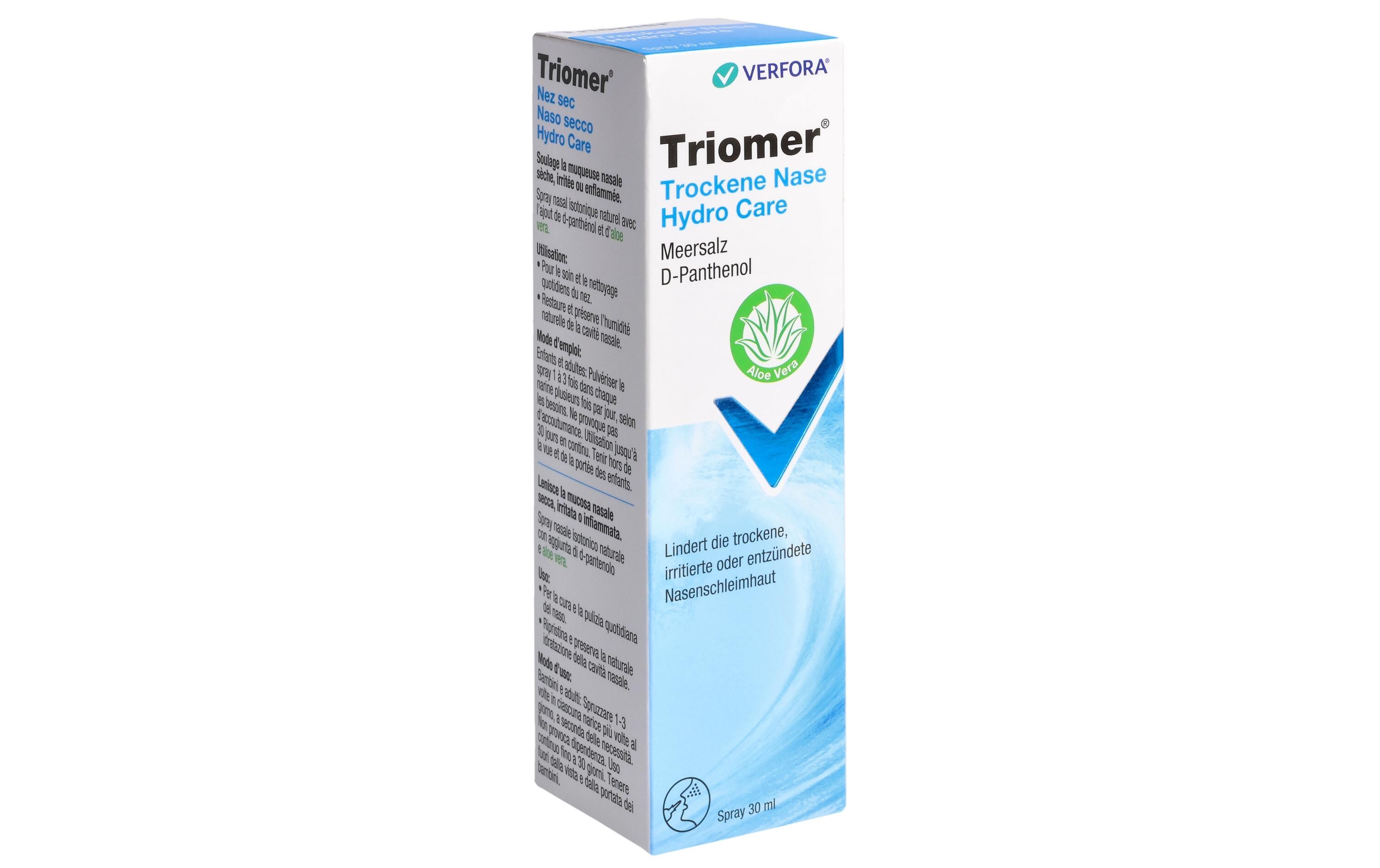 Hydro Care Trockene Nase Spray 30 mlRhinologikum zur Befeuchtung der Nase